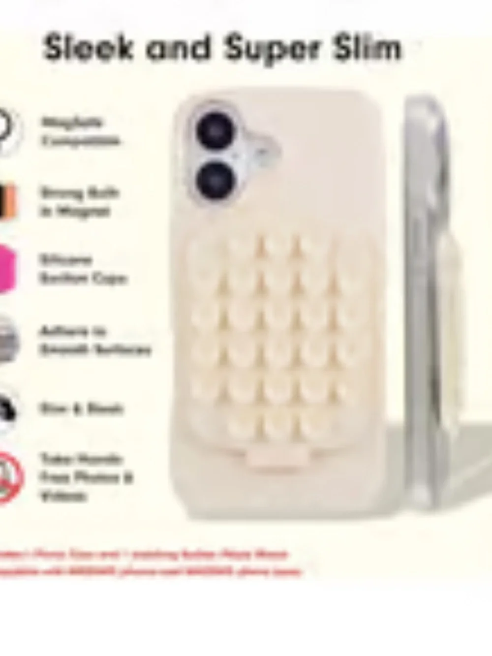 Sonix Case for iPhone 16 with Magnetic Suction Mount